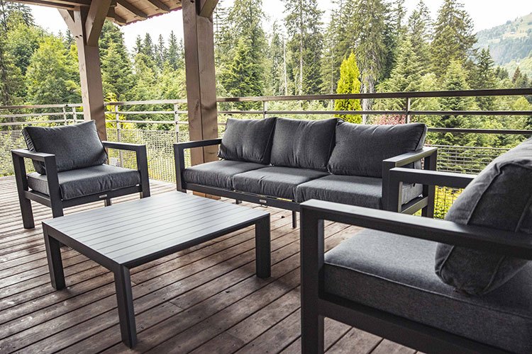 terrasse chalet adelphine 1