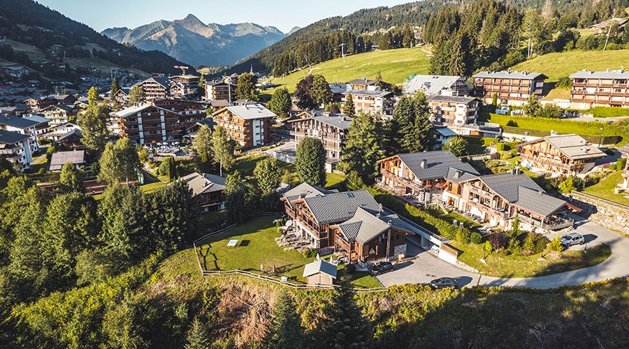 Vue exterieur chalet d'Adelphine 1