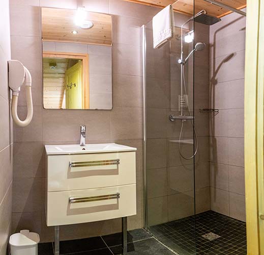 Salle de bain chalet Adelphine 3 et 4