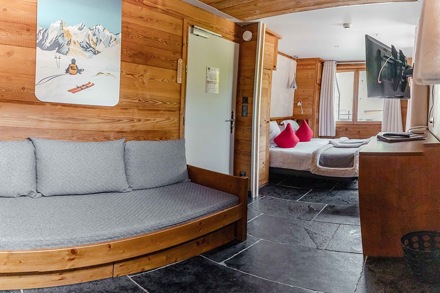 chambre classique 3 personnes vue d'ensemble