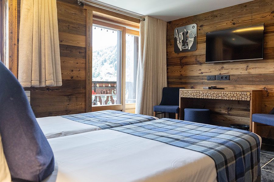 chambre confort 4 personnes lits