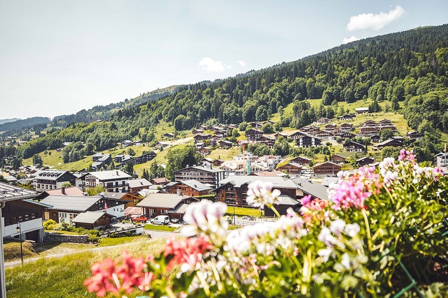 chambre confort 4 personnes vue dehors