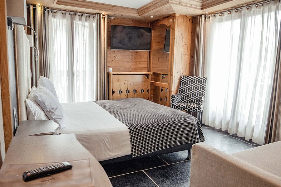 chambre privilege 3 personnes lit double