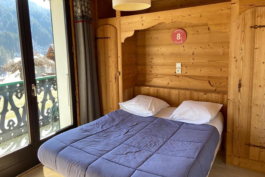 Chambre 2 lits chalets 1